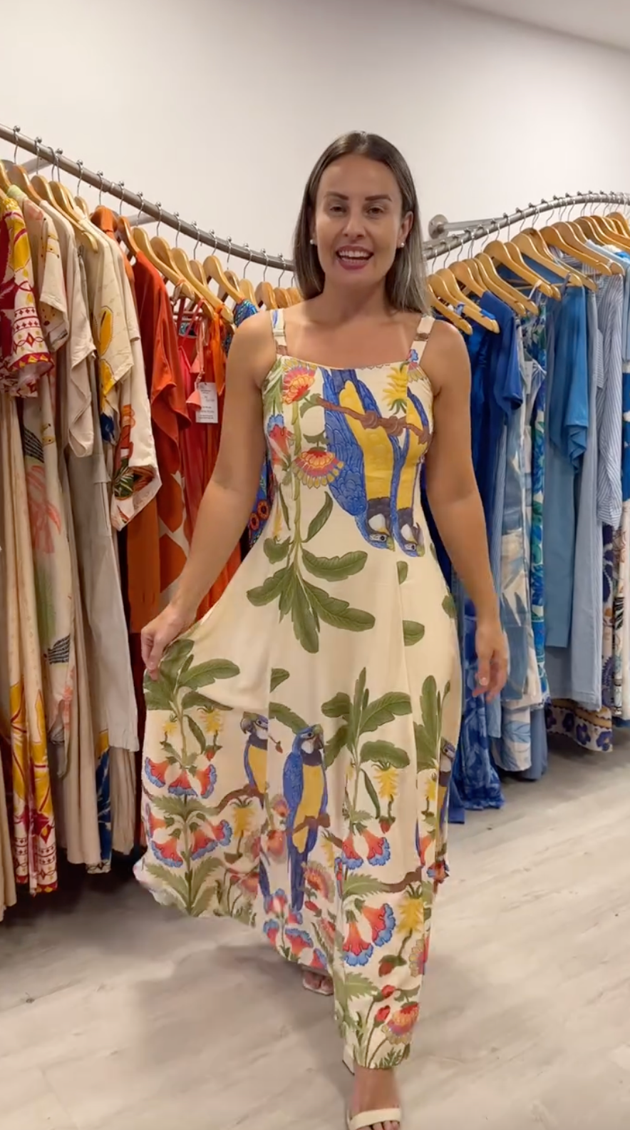 Vestido Nina Tropical