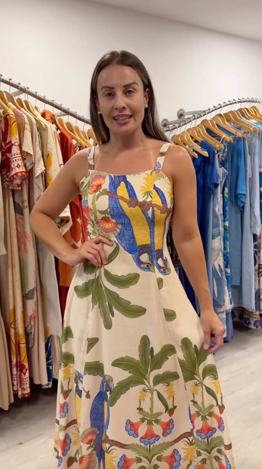 Vestido Nina Tropical
