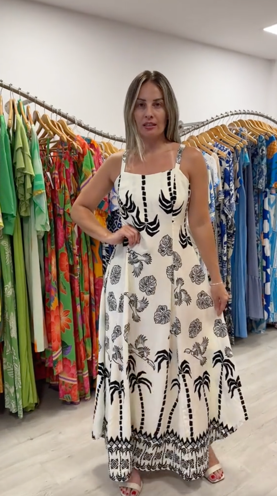 Vestido Nina White